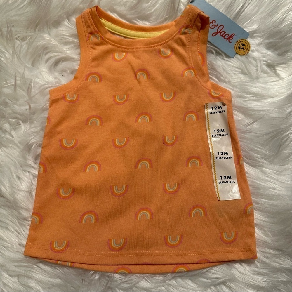 Cat & Jack Toddler Girl New with tags Tank Size 12months